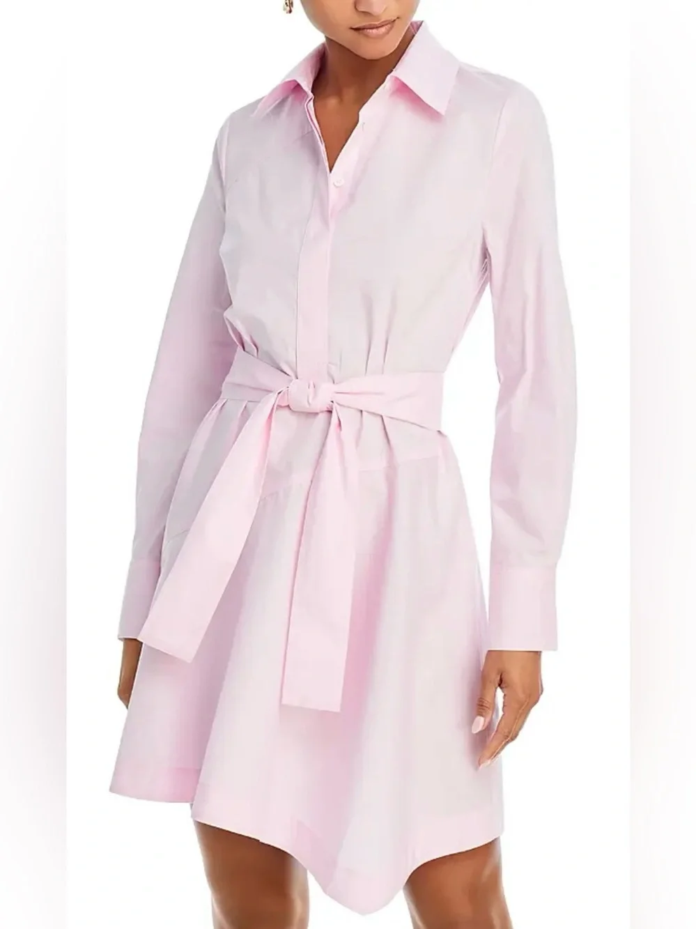 pale pink shirt dress Rani Shirtdress bella tu
